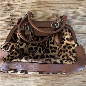 Dolce & Gabbana animal print handbag